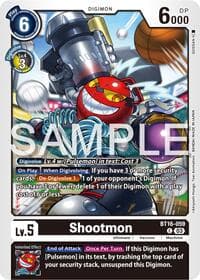 Shootmon - Beginning Observer - Digimon Card Game card