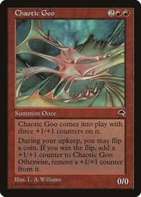 Chaotic Goo - Tempest - Magic: The Gathering card
