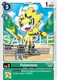 Pulsemon - Beginning Observer - Digimon Card Game card