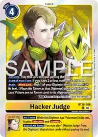 Hacker Judge - Beginning Observer - Digimon Card Game card