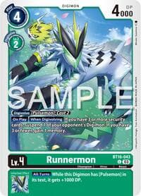 Runnermon - Beginning Observer - Digimon Card Game card