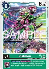 Pistmon - Beginning Observer - Digimon Card Game card