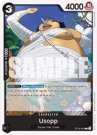 Usopp - ST-14: Starter Deck 14 3D2Y - One Piece Card Game card