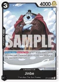 Jinbe - ST-14: Starter Deck 14 3D2Y - One Piece Card Game card