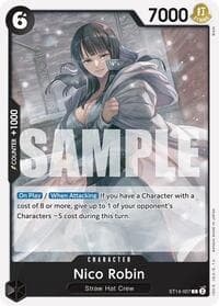 Nico Robin - ST-14: Starter Deck 14 3D2Y - One Piece Card Game card