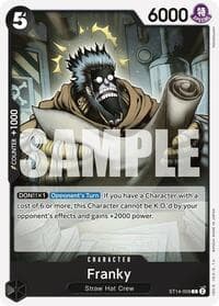 Franky - ST-14: Starter Deck 14 3D2Y - One Piece Card Game card