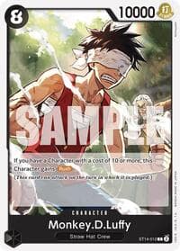 Monkey.D.Luffy (012) - ST-14: Starter Deck 14 3D2Y - One Piece Card Game card