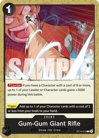 Gum-Gum Giant Rifle - ST-14: Starter Deck 14 3D2Y - One Piece Card Game card