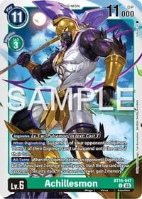 Achillesmon - Beginning Observer - Digimon Card Game card