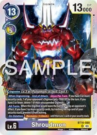 Shroudmon - Beginning Observer - Digimon Card Game card