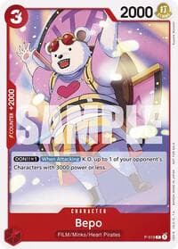 Bepo (Tournament Pack Vol. 7) - One Piece Promotion Cards - One Piece Card Game card