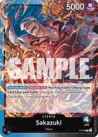 Sakazuki (Pirates Party Vol. 7) - One Piece Promotion Cards - One Piece Card Game card