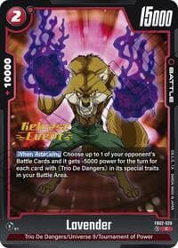 Lavender - Blazing Aura Release Event Cards - Dragon Ball Super: Fusion World card