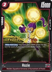 Rozie - Blazing Aura Release Event Cards - Dragon Ball Super: Fusion World card