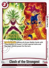 Clash of the Strongest - Blazing Aura Release Event Cards - Dragon Ball Super: Fusion World card