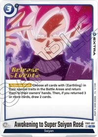 Awakening to Super Saiyan Rose - Blazing Aura Release Event Cards - Dragon Ball Super: Fusion World card