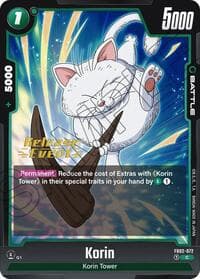 Korin - Blazing Aura Release Event Cards - Dragon Ball Super: Fusion World card
