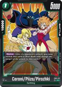 Caroni/Piiza/Pirozhki - Blazing Aura Release Event Cards - Dragon Ball Super: Fusion World card