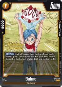Bulma - FB02-129 - Blazing Aura Release Event Cards - Dragon Ball Super: Fusion World card