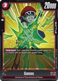 Ganos - Blazing Aura Release Event Cards - Dragon Ball Super: Fusion World card