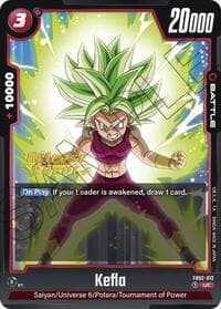 Kefla - FB02-012 - Blazing Aura Release Event Cards - Dragon Ball Super: Fusion World card