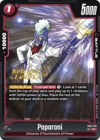 Paparoni - Blazing Aura Release Event Cards - Dragon Ball Super: Fusion World card
