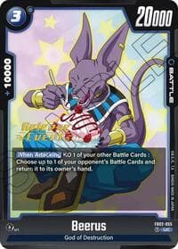 Beerus - FB02-055 - Blazing Aura Release Event Cards - Dragon Ball Super: Fusion World card