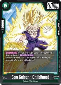 Son Gohan : Childhood - FB02-088 - Blazing Aura Release Event Cards - Dragon Ball Super: Fusion World card