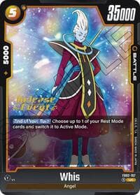 Whis - FB02-107 - Blazing Aura Release Event Cards - Dragon Ball Super: Fusion World card