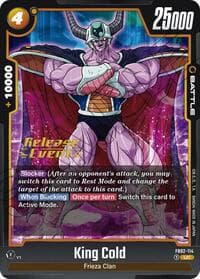 King Cold - Blazing Aura Release Event Cards - Dragon Ball Super: Fusion World card
