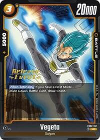 Vegeta - FB02-132 - Blazing Aura Release Event Cards - Dragon Ball Super: Fusion World card
