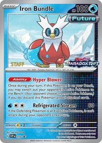 Iron Bundle - 058 (Prerelease) [Staff] - SV: Scarlet & Violet Promo Cards - Pokemon card