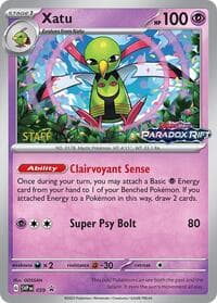 Xatu - 059 (Prerelease) [Staff] - SV: Scarlet & Violet Promo Cards - Pokemon card