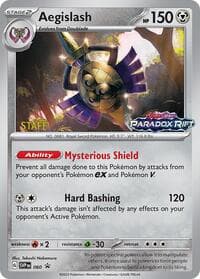 Aegislash - 060 (Prerelease) [Staff] - SV: Scarlet & Violet Promo Cards - Pokemon card
