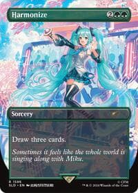 Harmonize (1596) - Secret Lair Drop Series - Magic: The Gathering card