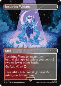 Inspiring Vantage (1605) - Secret Lair Drop Series - Magic: The Gathering card