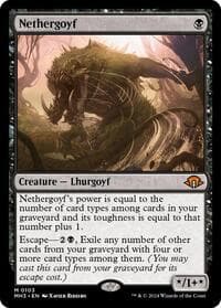 Nethergoyf - Modern Horizons 3 - Magic: The Gathering card