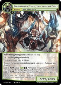 Remnantherion Tsuchi-Gumo, Arrogate Spider - Thoth of the Trinity - Force of Will card
