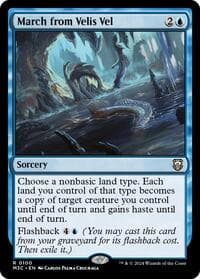 March from Velis Vel - Commander: Modern Horizons 3 - Magic: The Gathering card