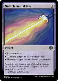 Null Elemental Blast - Modern Horizons 3 - Magic: The Gathering card