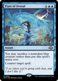 Flare of Denial - Modern Horizons 3 - Magic: The Gathering card