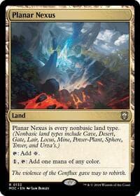 Planar Nexus - Commander: Modern Horizons 3 - Magic: The Gathering card