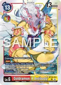 Goldramon (X Antibody) - Beginning Observer - Digimon Card Game card