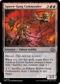 Spawn-Gang Commander - Modern Horizons 3 - Magic: The Gathering card