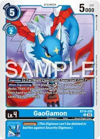 GaoGamon - Beginning Observer - Digimon Card Game card