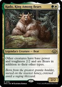 Kudo, King Among Bears - Modern Horizons 3 - Magic: The Gathering card