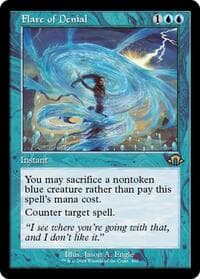 Flare of Denial (Retro Frame) - Modern Horizons 3 - Magic: The Gathering card