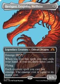 Herigast, Erupting Nullkite (Borderless) - Modern Horizons 3 - Magic: The Gathering card