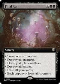 Final Act (Extended Art) - Commander: Modern Horizons 3 - Magic: The Gathering card