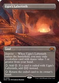 Ugin's Labyrinth (Borderless) - Modern Horizons 3 - Magic: The Gathering card